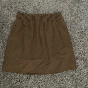Select items BOGO free! Brown Mini Skirt